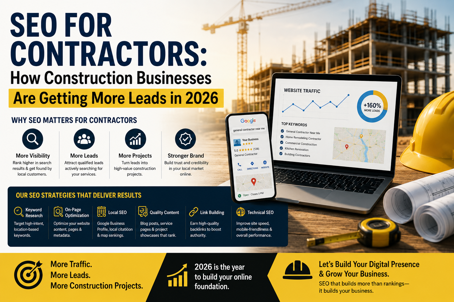 SEO for Contractors How Construction Businesses Are Getting More Leads in 2026