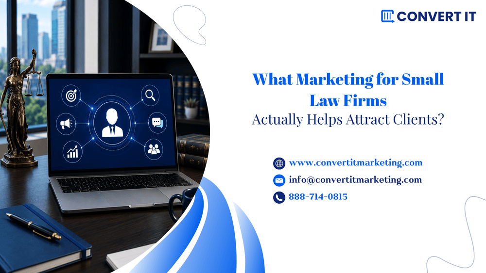 Marketing for Small Law Firms - Convert It Marketing
