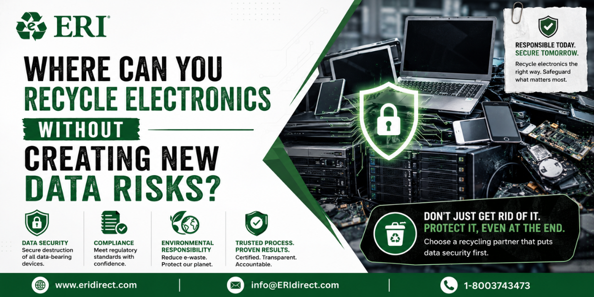 Where Can You Recycle Electronics Without Creating New Data Risks