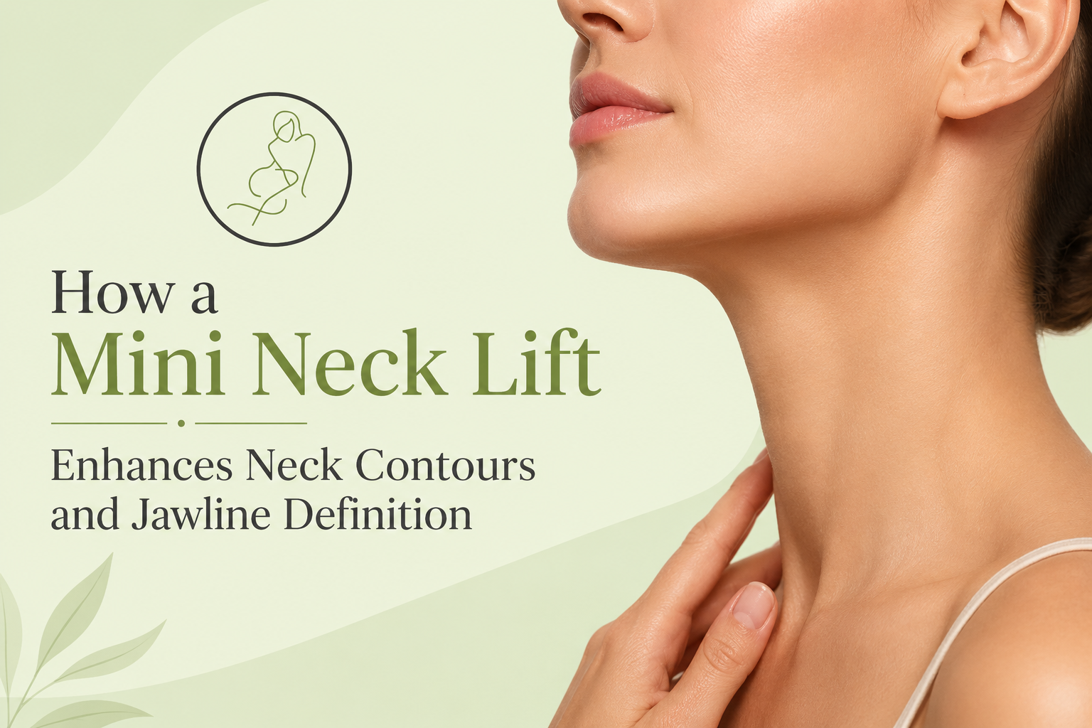 How a Mini Neck Lift Enhances Neck Contours and Jawline Definition